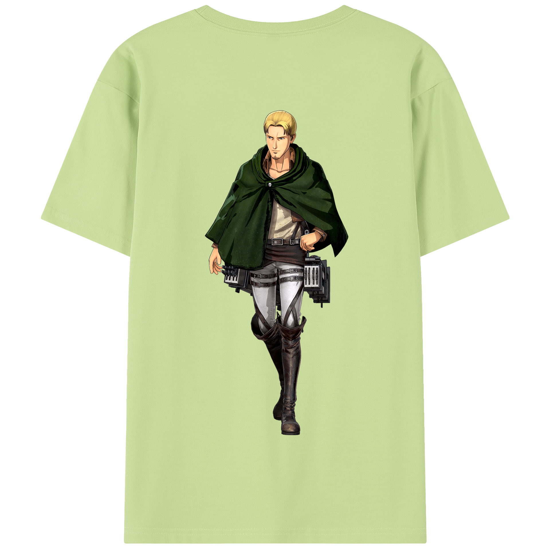 （画像用） 進撃の巨人 Attack on Titan 綿100％半袖Tシャツ（背面プリント）